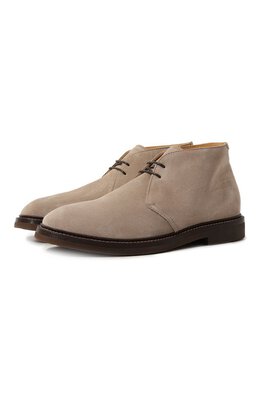 Brunello Cucinelli: Тёмные ботинки 