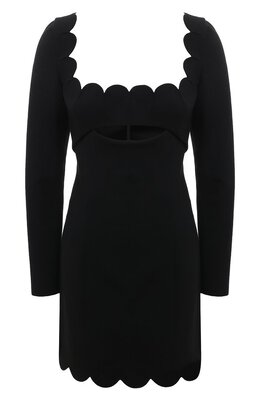 Saint Laurent: Платье из шерсти 