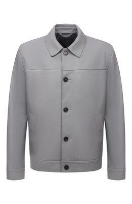 Brioni: Кожаная куртка 