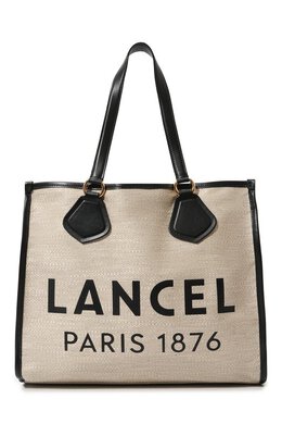 Lancel: Чёрная сумка 