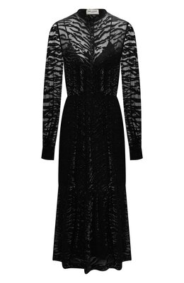 Saint Laurent: Шёлковое платье 