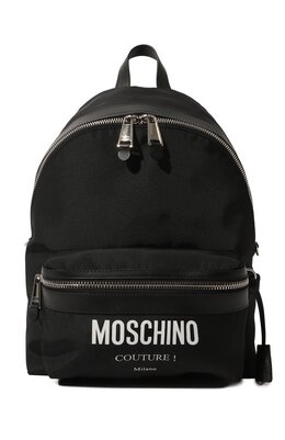 Moschino: Чёрный рюкзак 