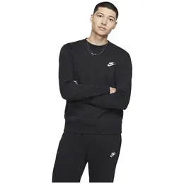 NIKE: Чёрный свитшот  Club