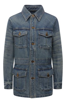 Saint Laurent: Джинсовая куртка 