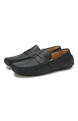 Brioni: Тёмные мокасины 