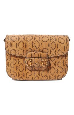 Gucci: Бежевая сумка  1955 Horsebit
