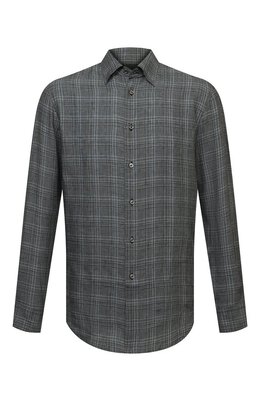 Brioni: Льняная рубашка 