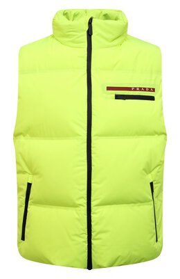 Prada: Зелёный жилет 