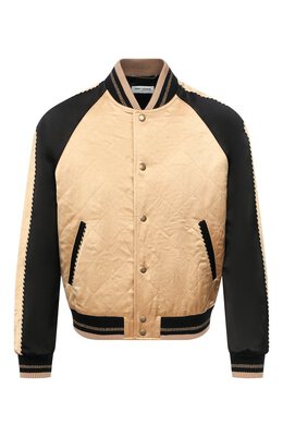 Saint Laurent: Куртка из вискозы 