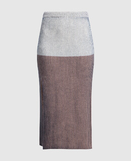 Maison Margiela MM6: Коричневі спідниці 