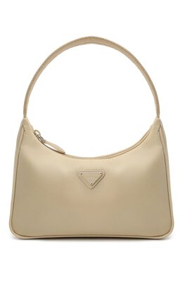 Prada: Бежевая сумка 