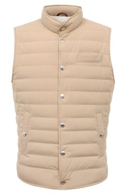 Brunello Cucinelli: Бежевый жилет 