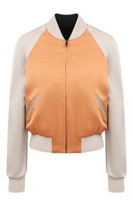 Saint Laurent: Куртка с рукавом реглан 