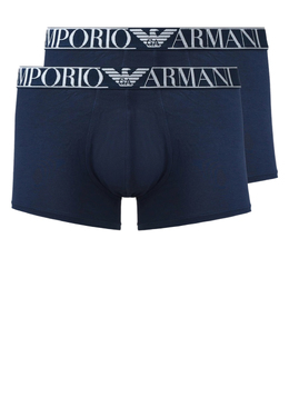 EMPORIO ARMANI Underwear: Синие трусы 