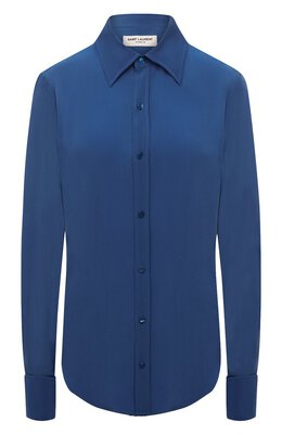Saint Laurent: Шёлковая рубашка 