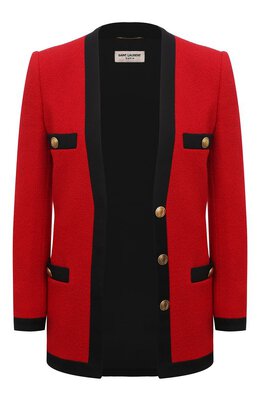 Saint Laurent: Жакет из шерсти 