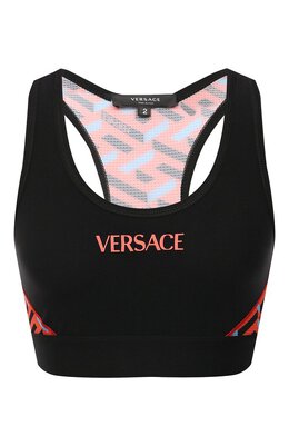 Versace: Трикотажный топ 