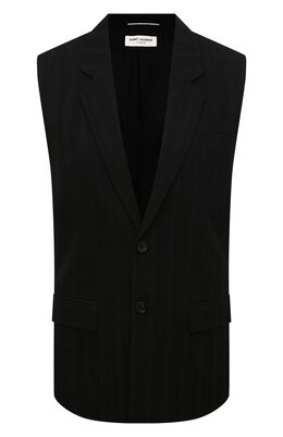Saint Laurent: Жилет из шерсти 