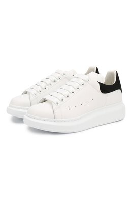 Alexander McQueen: Белые кеды  Oversized