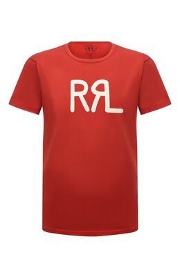 RRL: Хлопковая футболка 