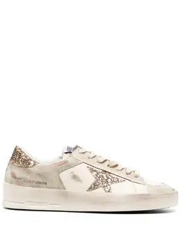 Golden Goose: Коричневые кроссовки  Star