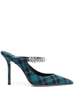 Jimmy Choo: Голубые сабо  Bing