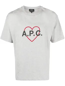 A.P.C.: Хлопковая футболка 