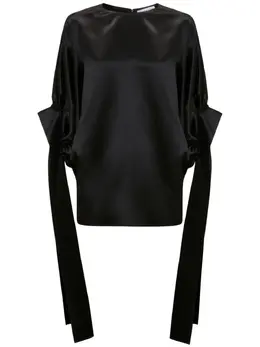 JW Anderson: Атласная блуза 