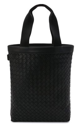 Bottega Veneta: Чёрная сумка 