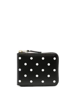 Comme Des Garçons Wallet: Кошелёк в горошек 