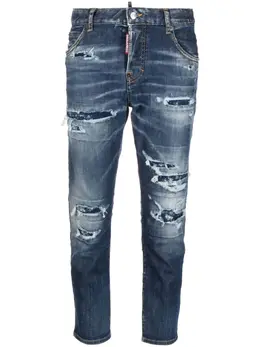 Dsquared2: Рваные джинсы 