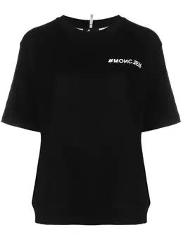 Moncler Grenoble: Футболка с принтом 
