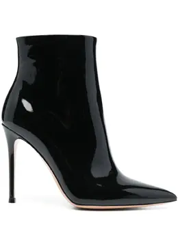 Gianvito Rossi: Чёрные ботинки 