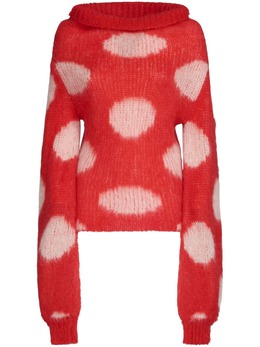 Marni: Свитер в горошек 