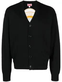Kenzo: Кардиган с цветочным принтом 