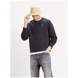 Levi's: Чёрный свитшот  Original