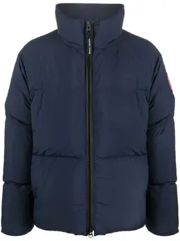 Canada Goose: Синяя куртка 