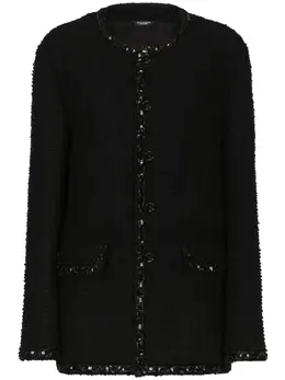 Dolce & Gabbana: Куртка с блёстками 