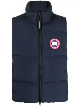 Canada Goose: Синий жилет 