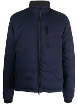 Canada Goose: Синяя куртка  Lodge