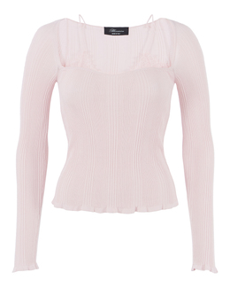 BLUMARINE: Свитер из вискозы 