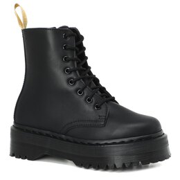 Dr. Martens: Чёрные ботинки 