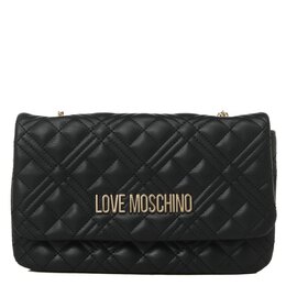 Love Moschino: Чёрный клатч 