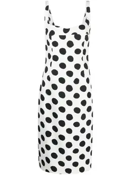 Marni: Платье в горошек 