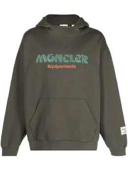 Moncler: Толстовка с принтом 