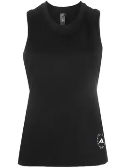 adidas by Stella McCartney: Майка с принтом 