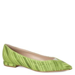 Casadei: Зелёные балетки 