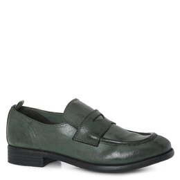 Officine Creative: Зелёные лоферы 