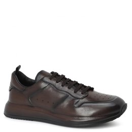 Officine Creative: Тёмные кроссовки 