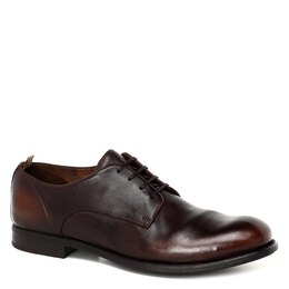 Officine Creative: Коричневые туфли 